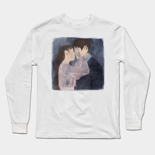 Hotel del luna FANART 01 Long Sleeve T-Shirt by Giullia - Yeppeunyeppeun Art